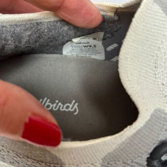 Allbirds Tree Dasher 2 Blizzard Camo Gray Knit Athletic Sneakers Shoes Womens - Picture 6 of 7